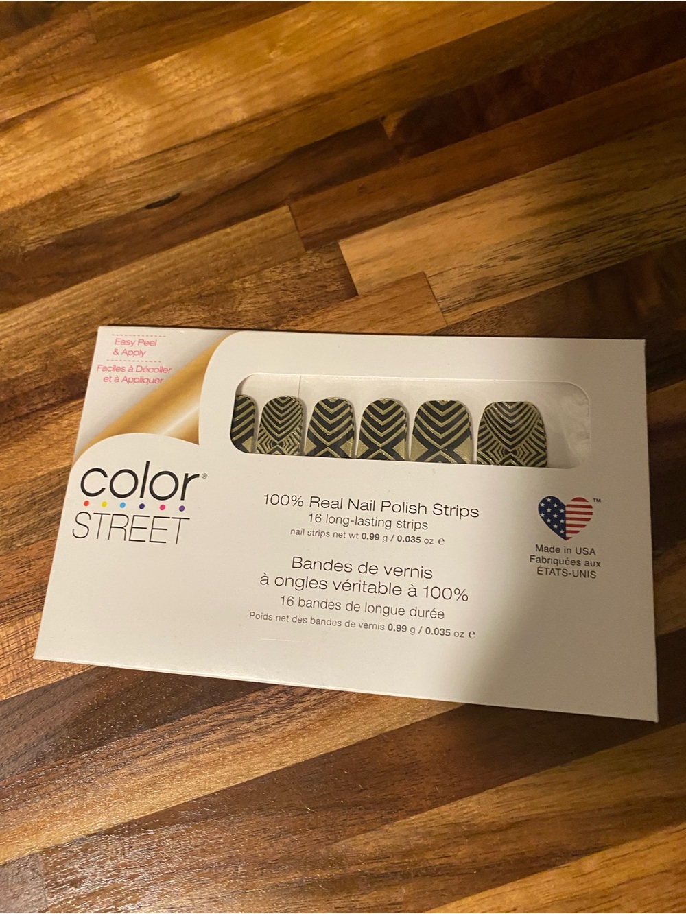 Color Street “Drop the Ball” Nail Strips